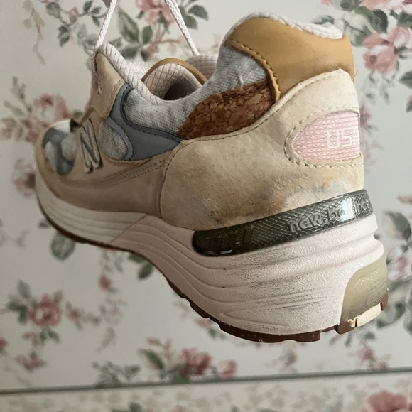 new balance 992 cork size 8 sporty athleisure cushion reflective revolve fp - Picture 13 of 13